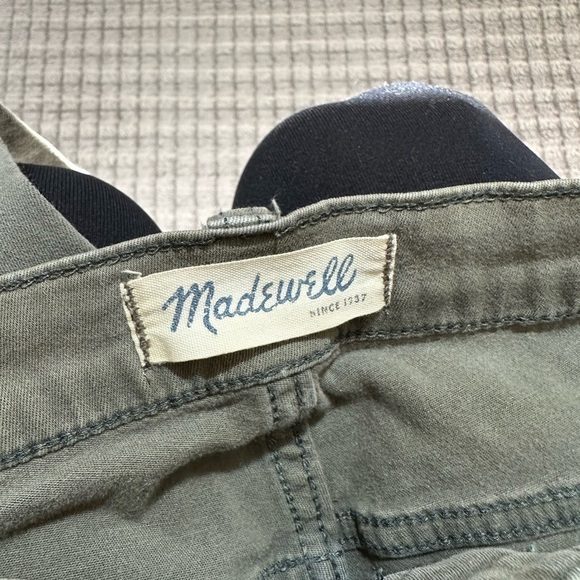 Madewell High Riser Skinny Green Jeans - Picture 5 of 5